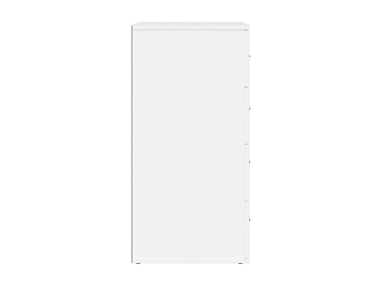 Buffet blanc 60x39x80 cm bois d’ingénierie