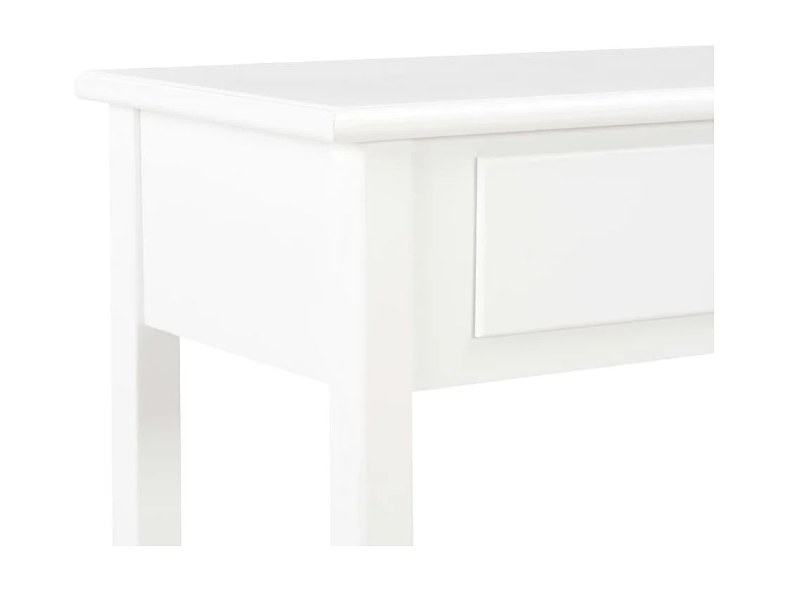 Buffet Blanc 110x35x80 cm MDF