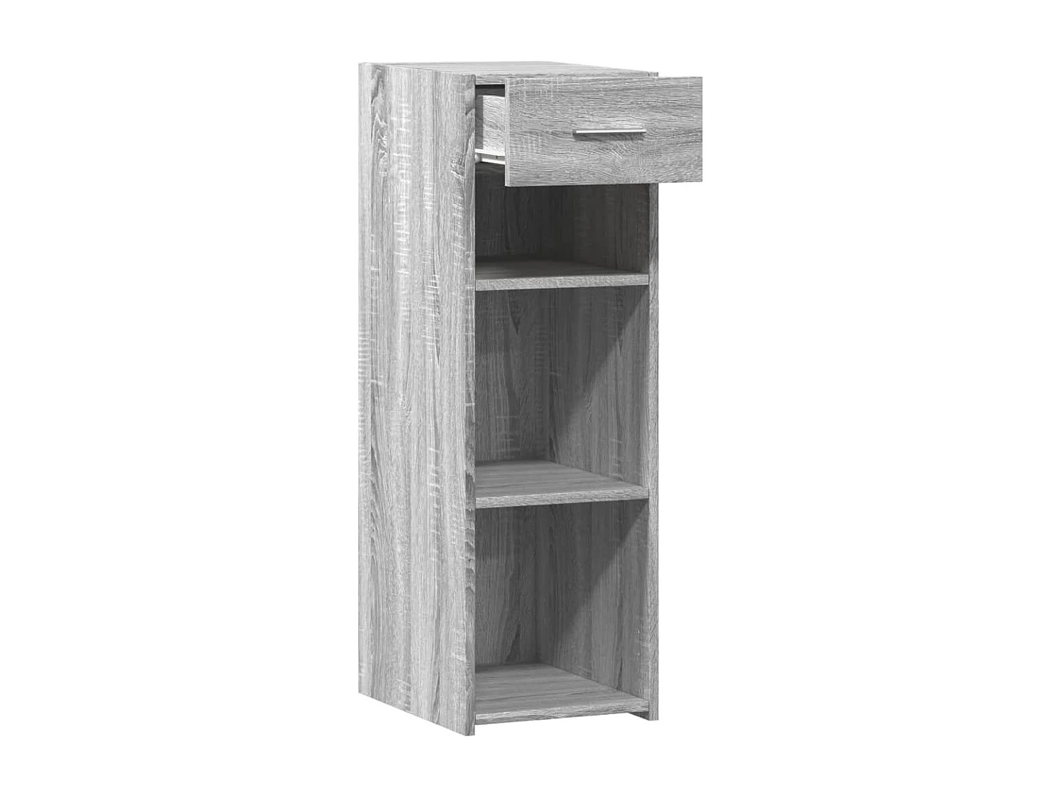 Credenza Grigio Sonoma 30x42,5x93 cm in Legno Multistrato