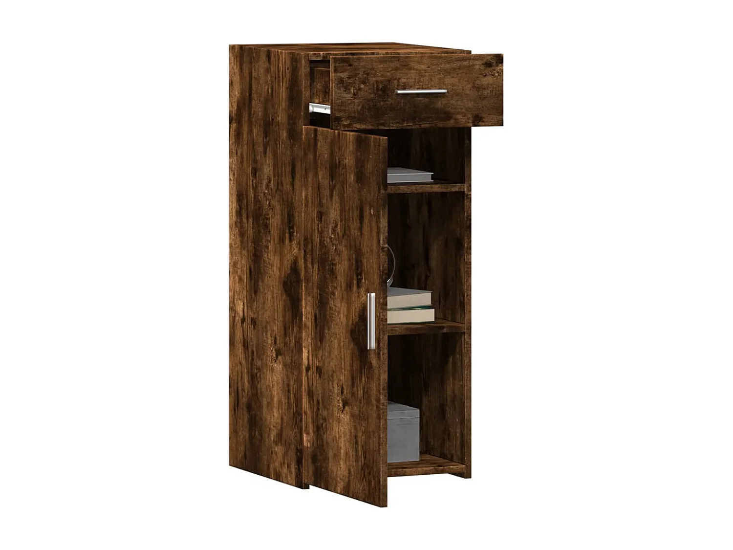 Sideboard Räuchereiche 40x42,5x93 cm Holzwerkstoff