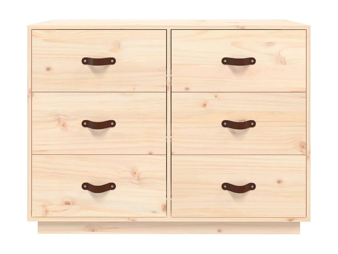 Buffet 100x40x75 cm Bois massif de pin