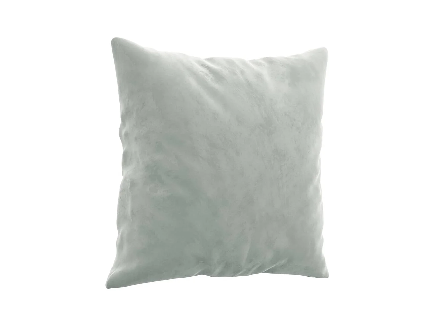 Ensemble de canapés 4 pcs avec coussins gris clair velours