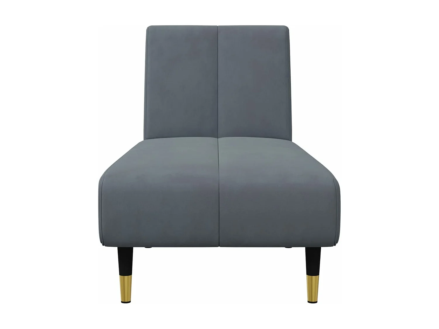 Ensemble de canapés 2 pcs gris foncé velours