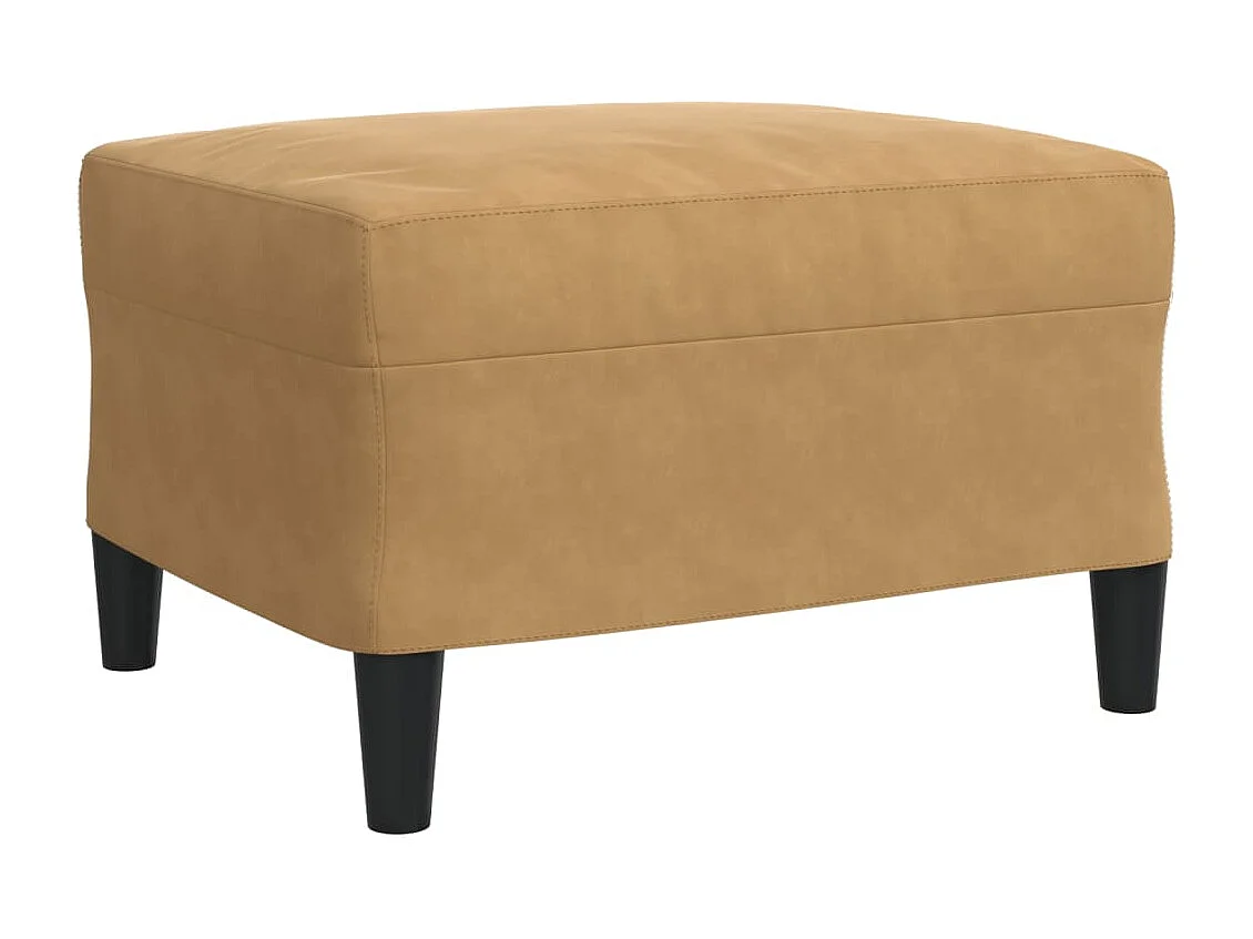 Ensemble de canapés 4 pcs avec coussins et traversins velours