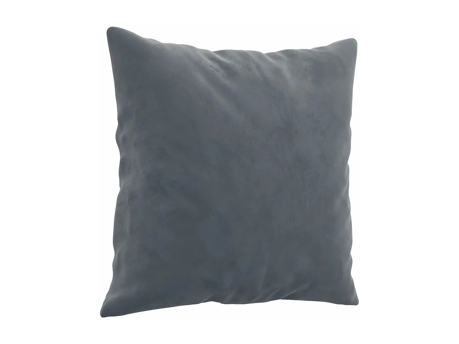 Ensemble de canapés 2 pcs avec coussins gris foncé velours