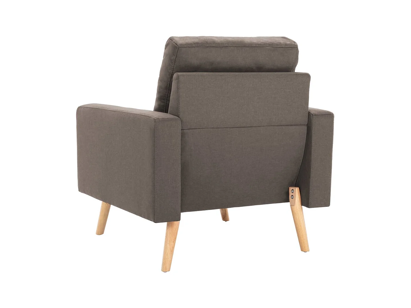 Ensemble de canapés 2 pcs Tissu Taupe