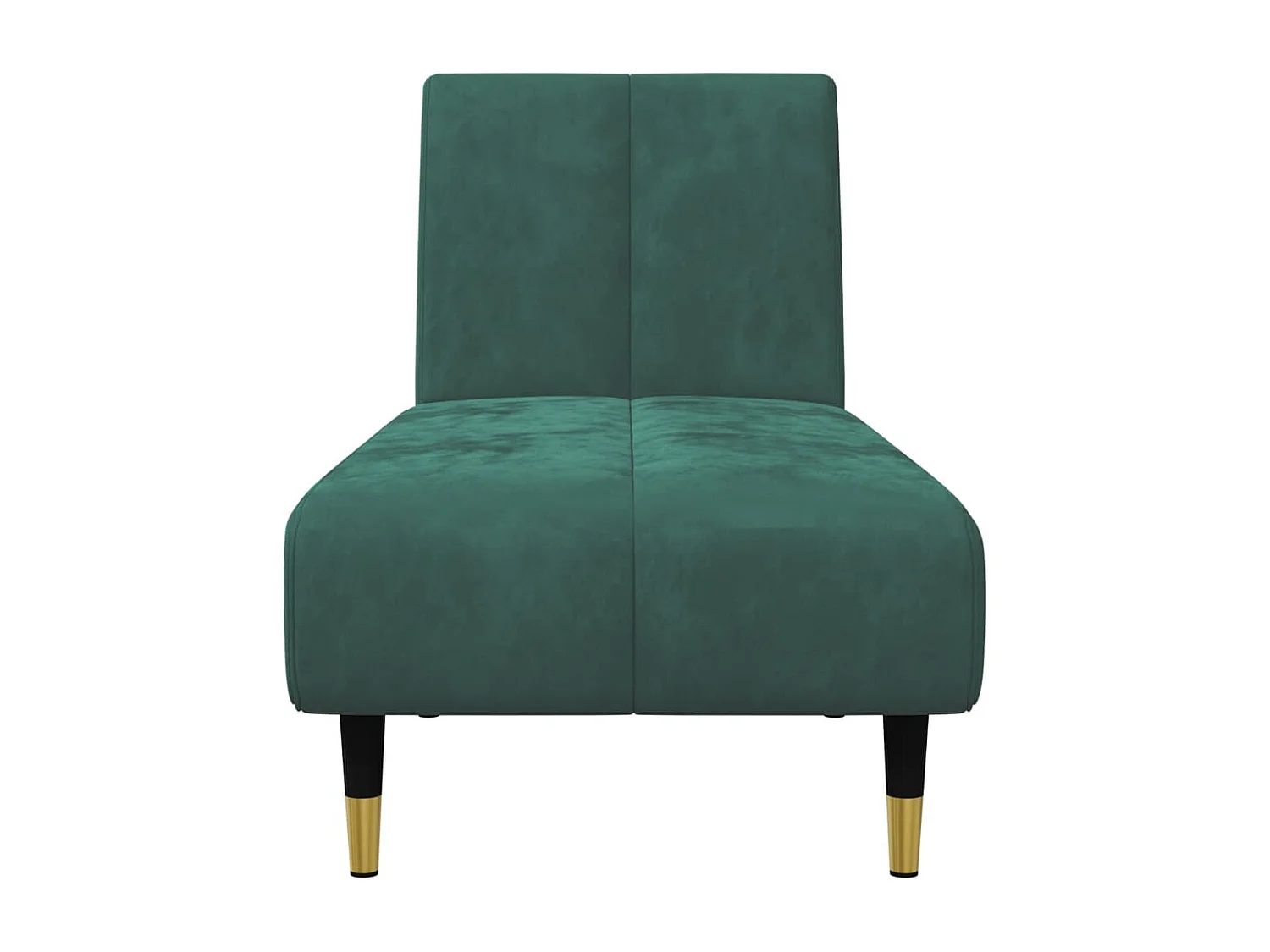 Set di Divani 2 pz Verde Scuro in Velluto