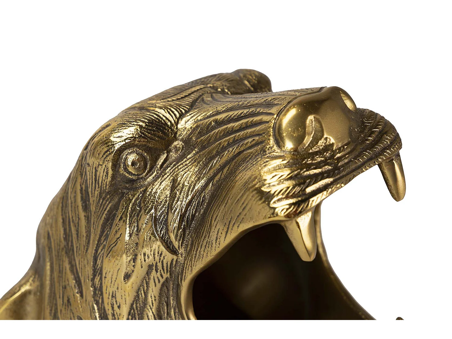 Champanera Tigre Aluminio Dorado 26x24x29 Cm