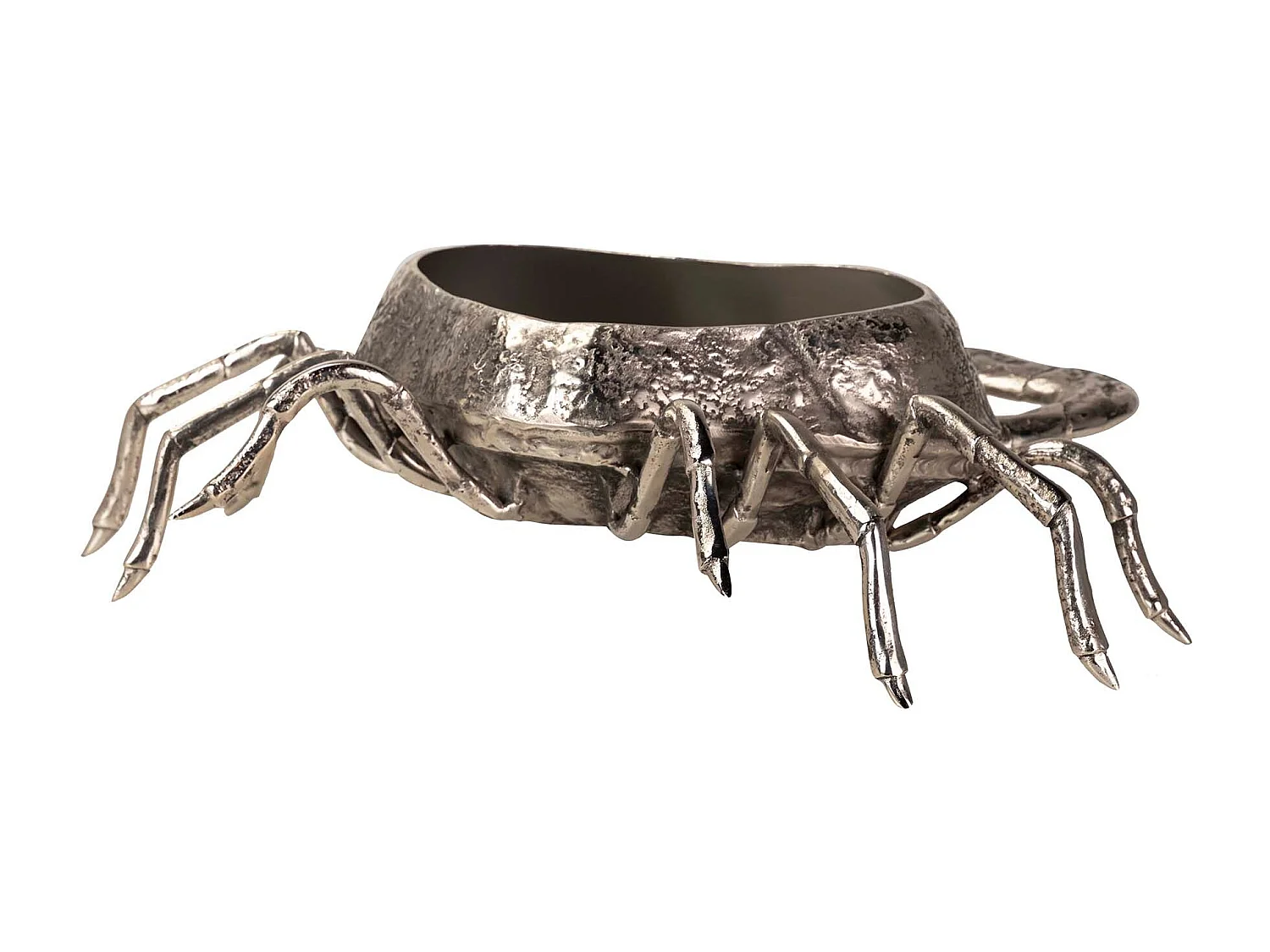 Champanera Cangrejo Aluminio Plateado 68x53x17 Cm