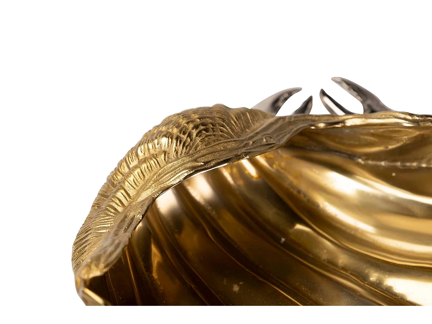 Champanera Langosta Aluminio Plateado 68x68x30 Cm