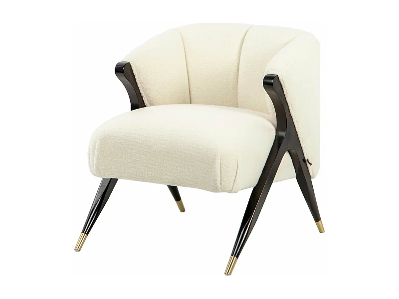 Butaca Boucle Blanco Kirkenes 69x72x75 Cm