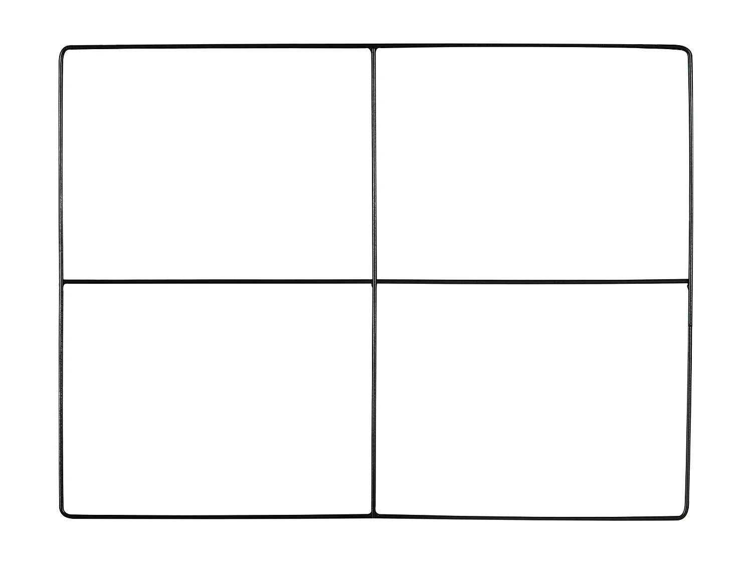 Aufbewahrungskorb MIRISSA Metall Schwarz