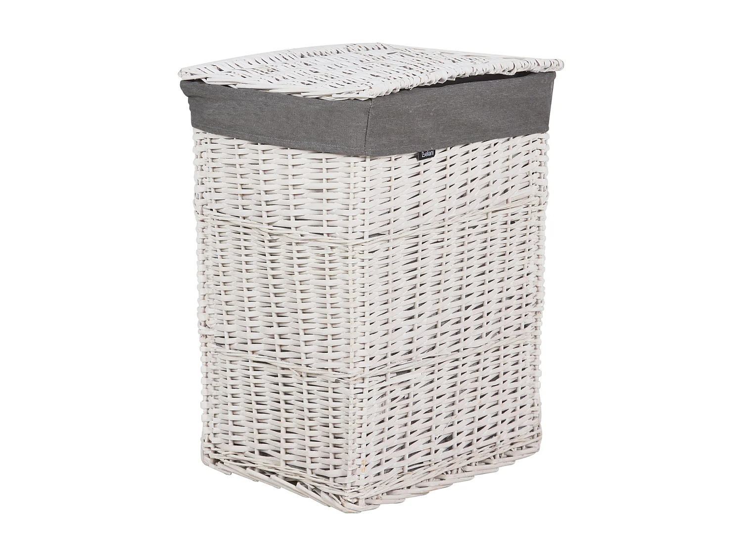 Set van 5 manden ELLA Hout Grijs