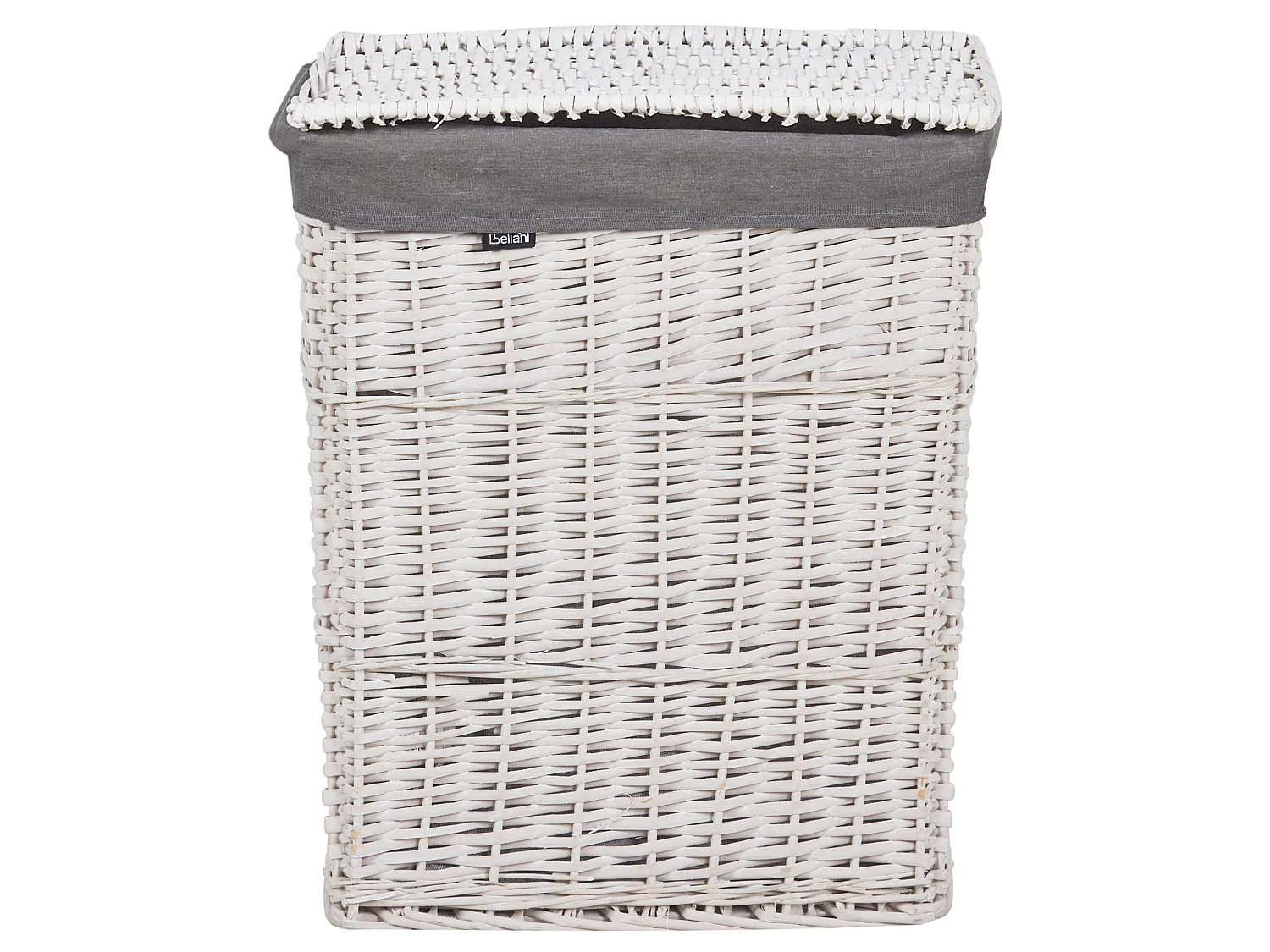 Lot de 5 paniers ELLA Bois de saule Blanc 50/86 L