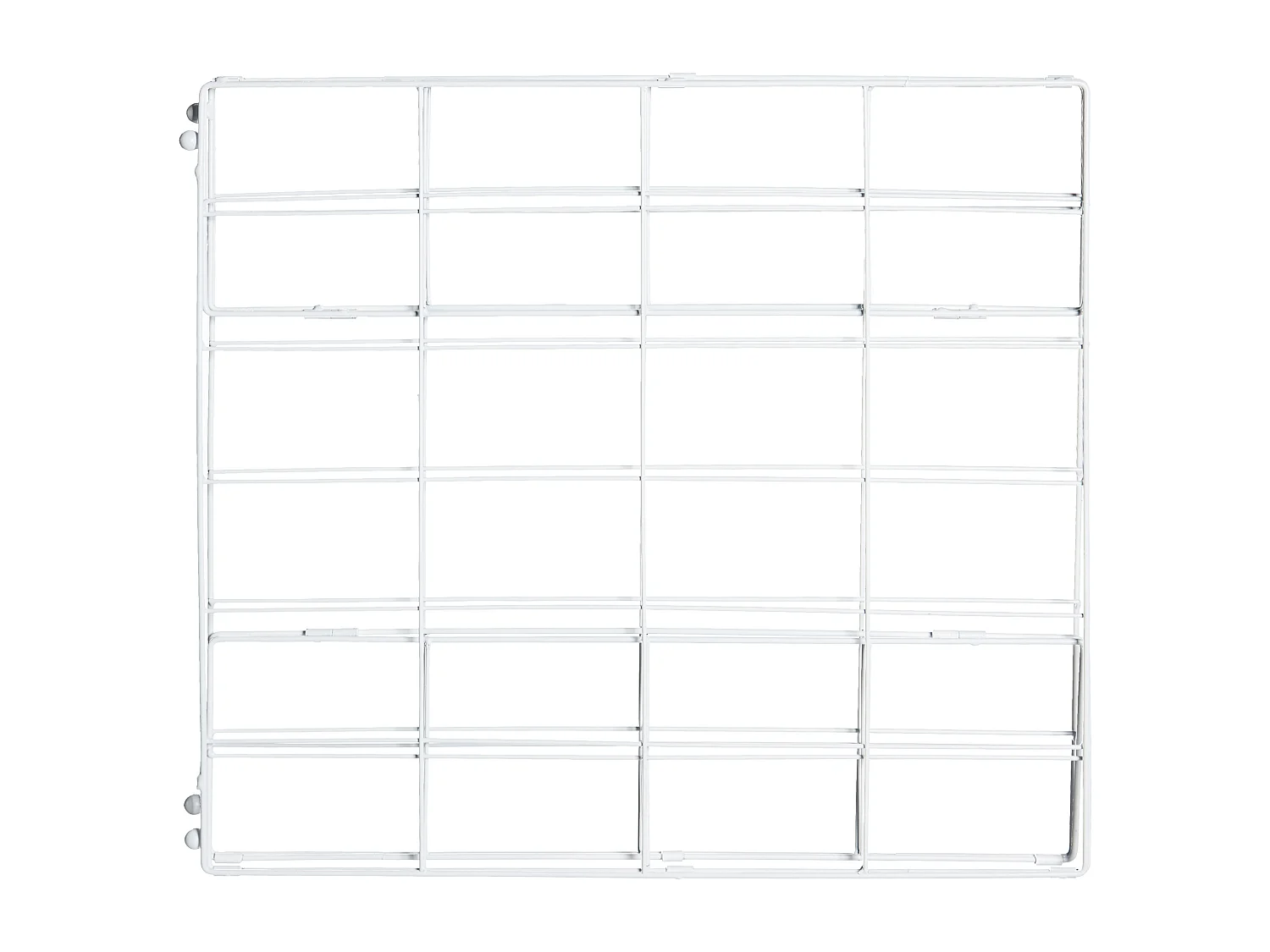 Panier MIRISSA Métal Blanc 100 L