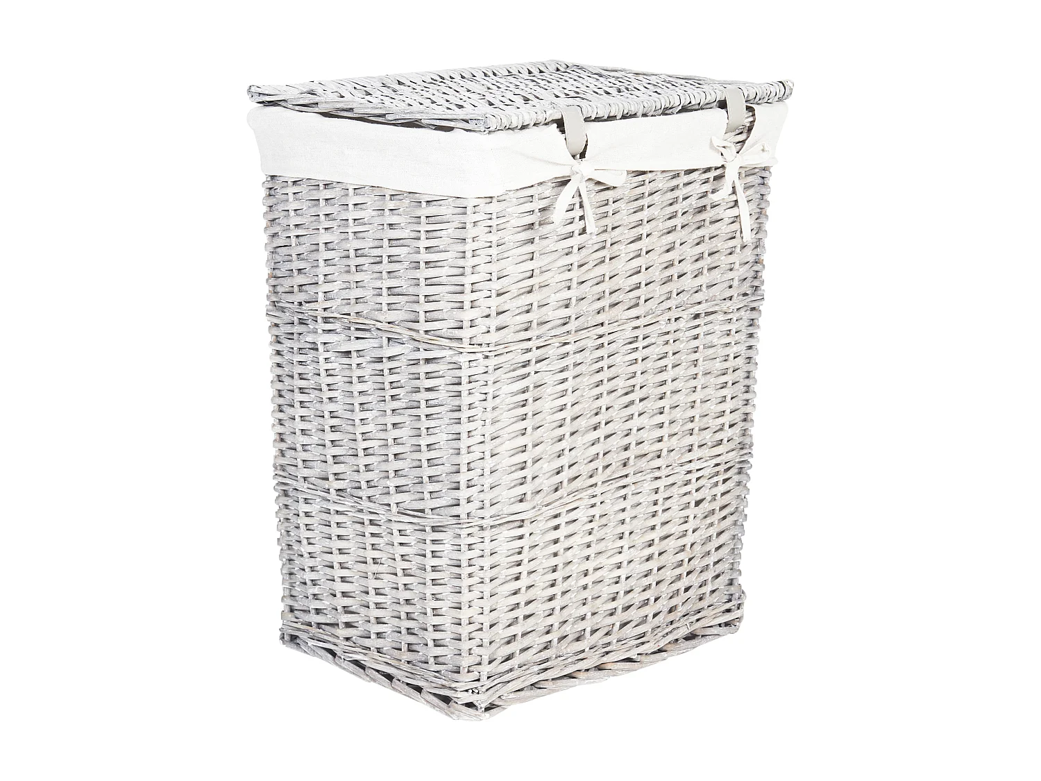 Lot de 5 paniers ELLA Bois de saule Gris 50/86 L