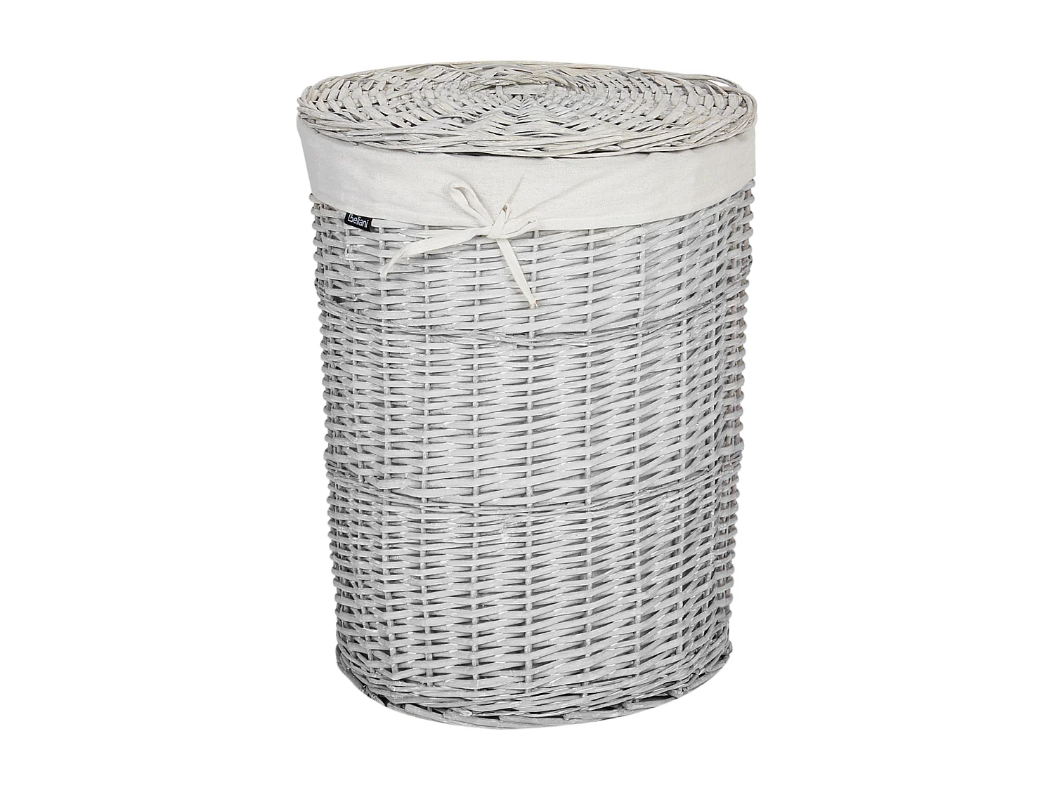 Lot de 5 paniers VAKARI Bois de saule Blanc 55/89 L