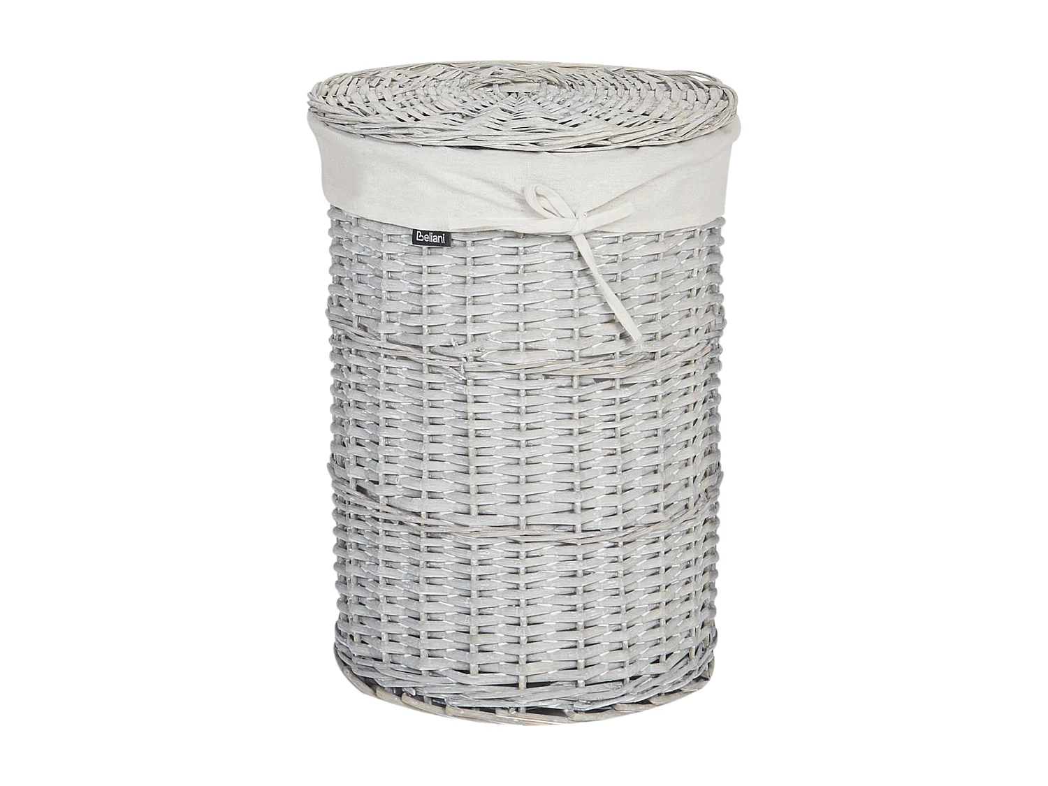 Lot de 5 paniers VAKARI Bois de saule Blanc 55/89 L