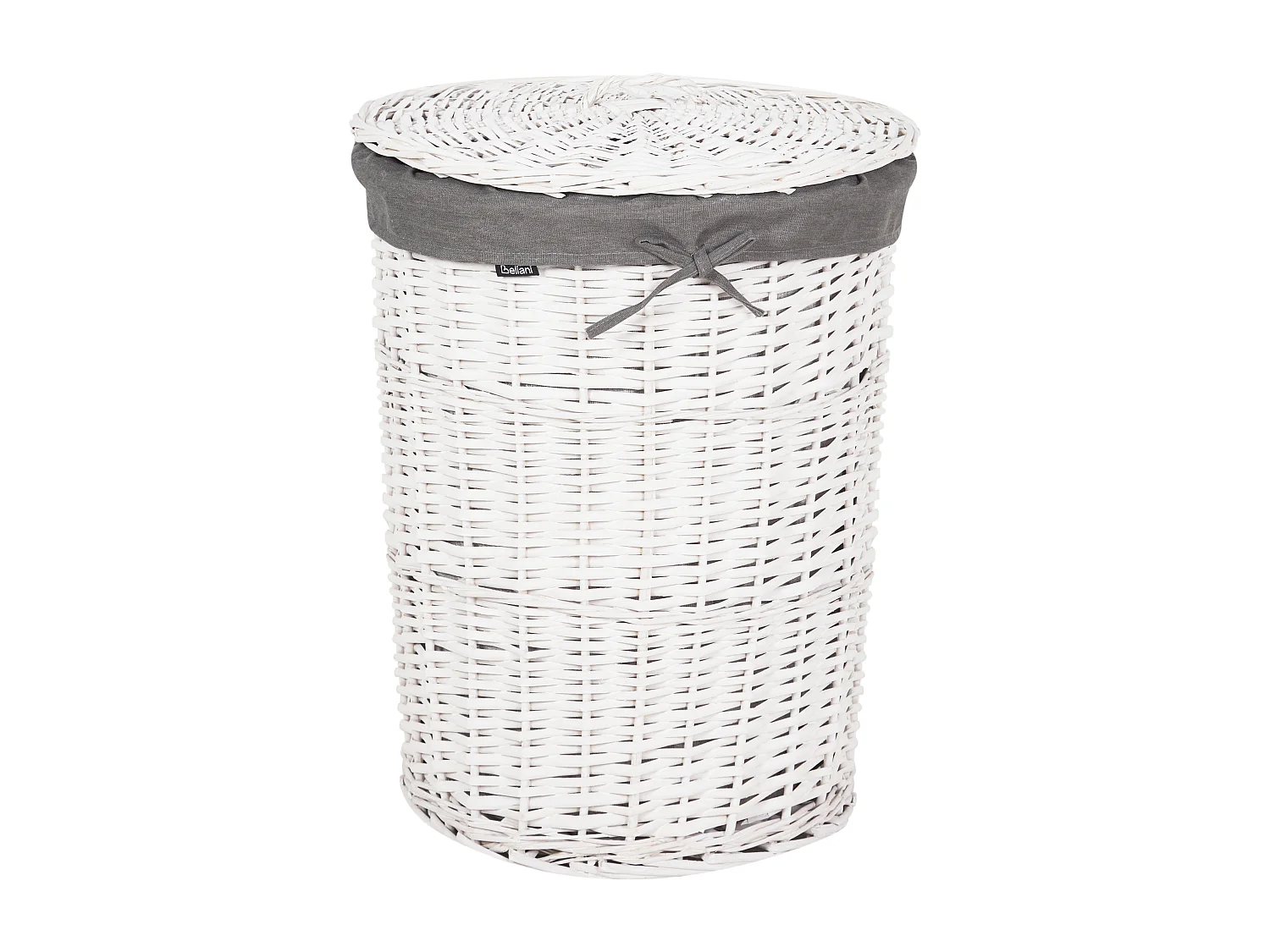 Lot de 5 paniers VAKARI Bois de saule Gris 55/89 L