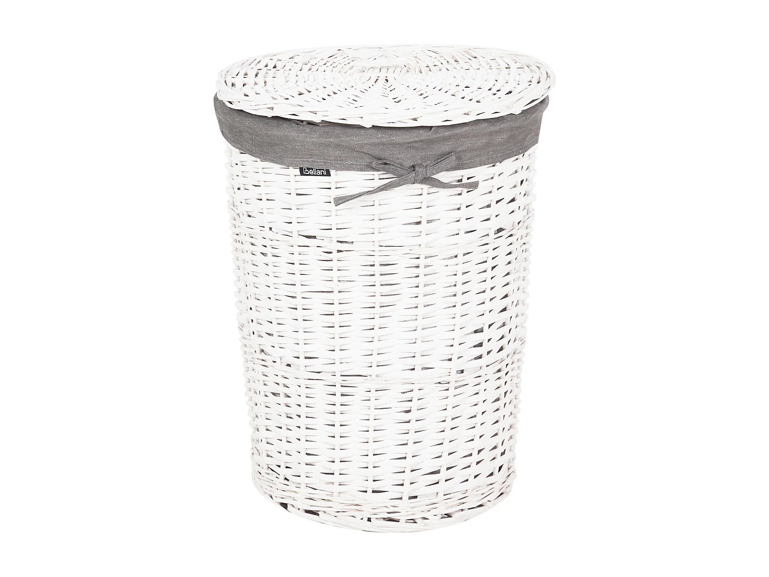 Lot de 5 paniers VAKARI Bois de saule Gris 55/89 L