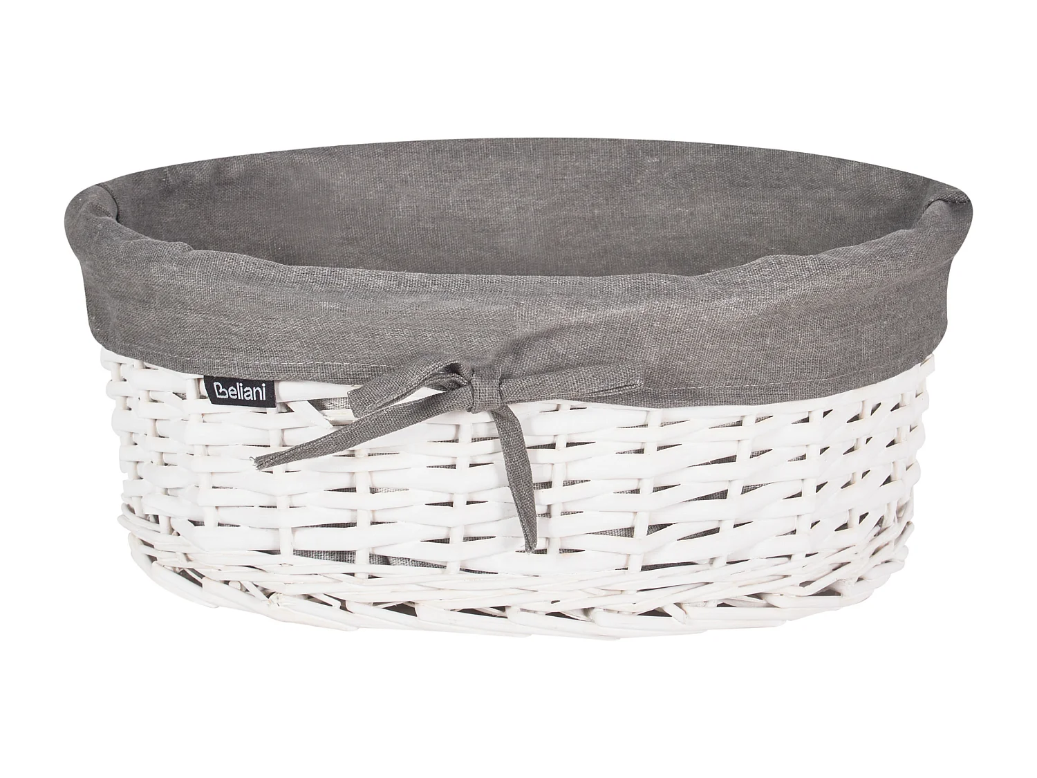 Lot de 5 paniers VAKARI Bois de saule Gris 55/89 L