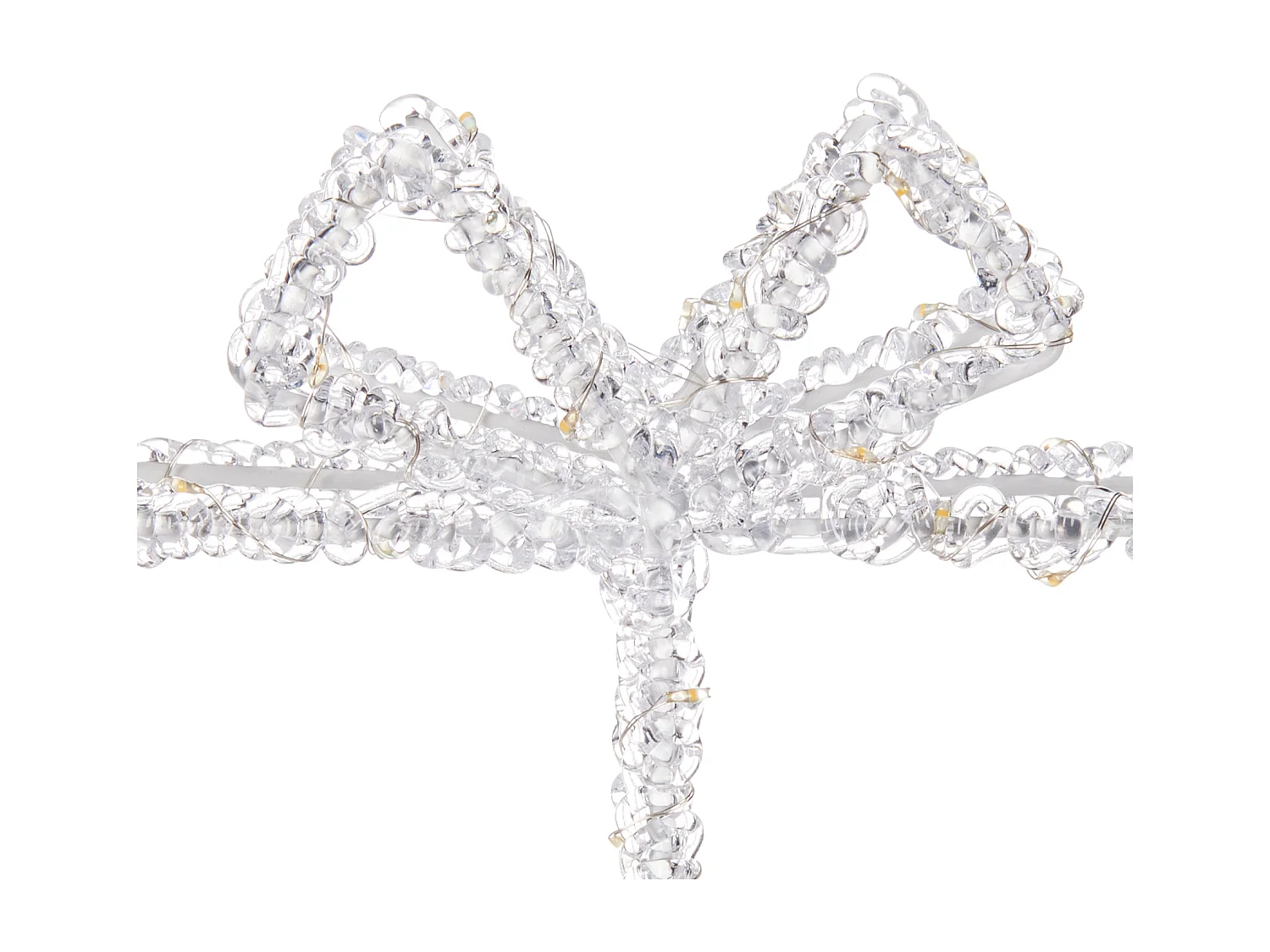 Decorazione regalo di Natale LED bianco 25 cm KEMI