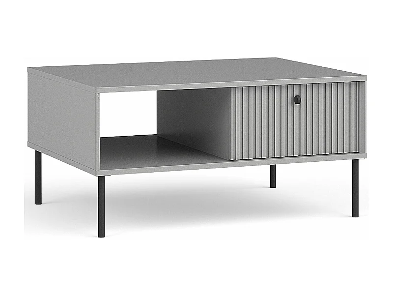 COUCHTISCH Iris grau matt 87 / 66 / 43,2cm