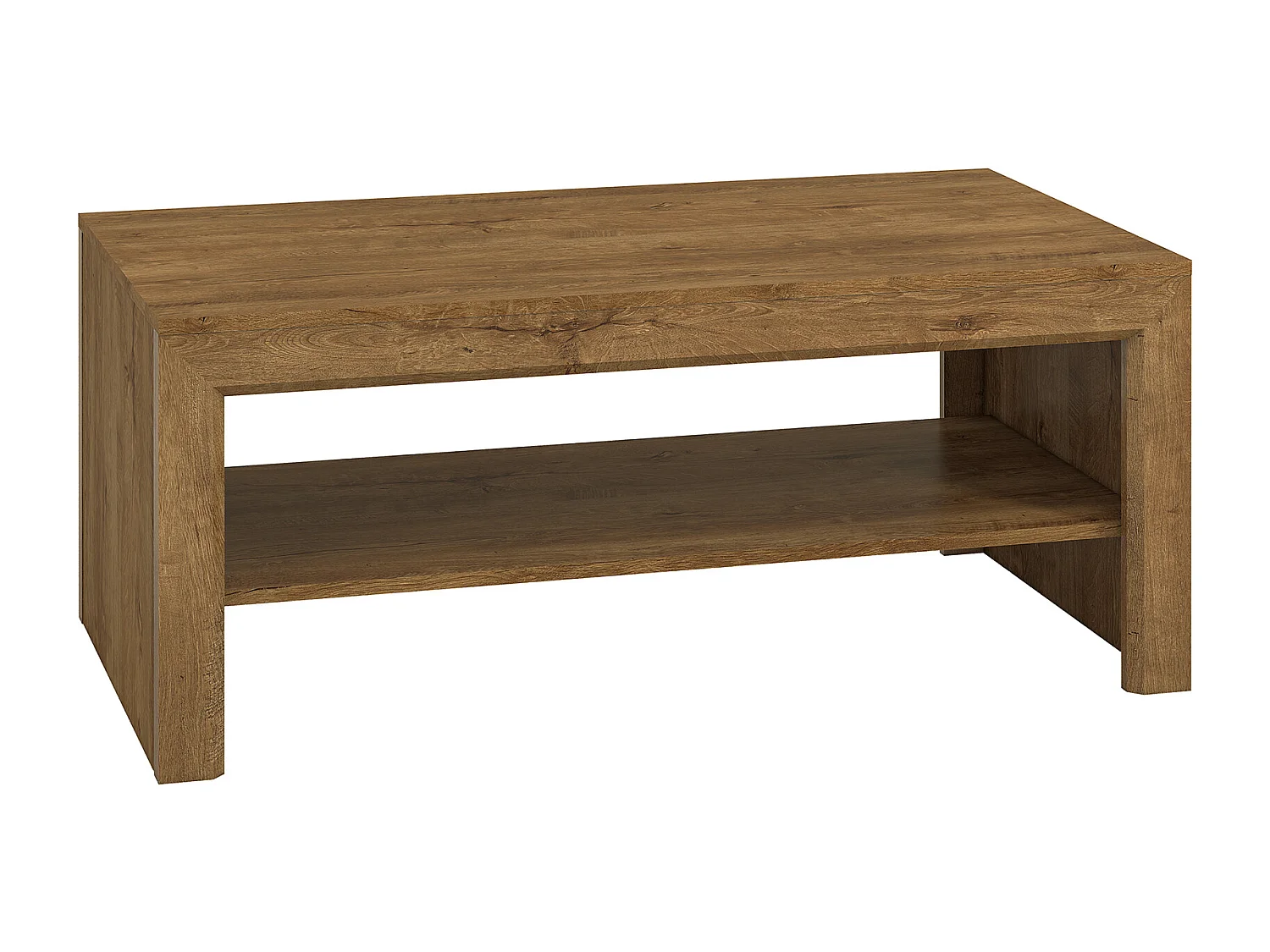 COUCHTISCH Baltica Lefkas Eiche 114 / 61 / 48cm