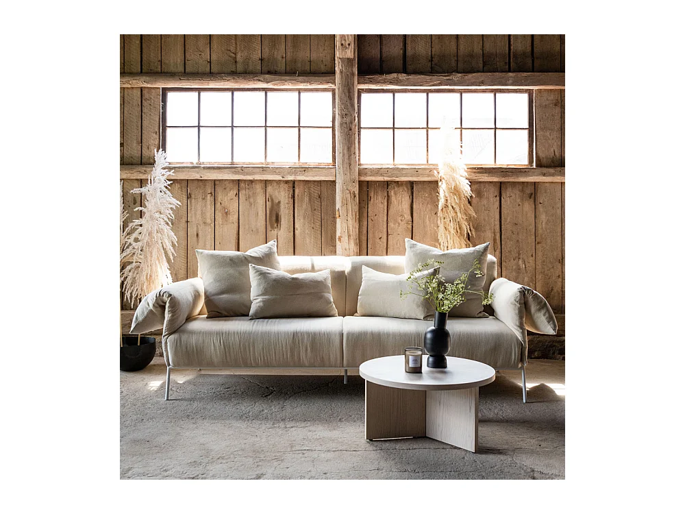 Canapé 4 Places "Ockero" 237cm Beige