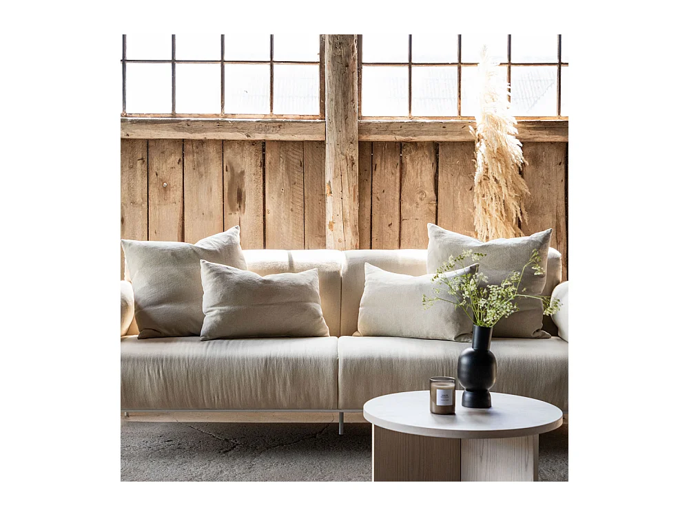 Canapé 4 Places "Ockero" 237cm Beige