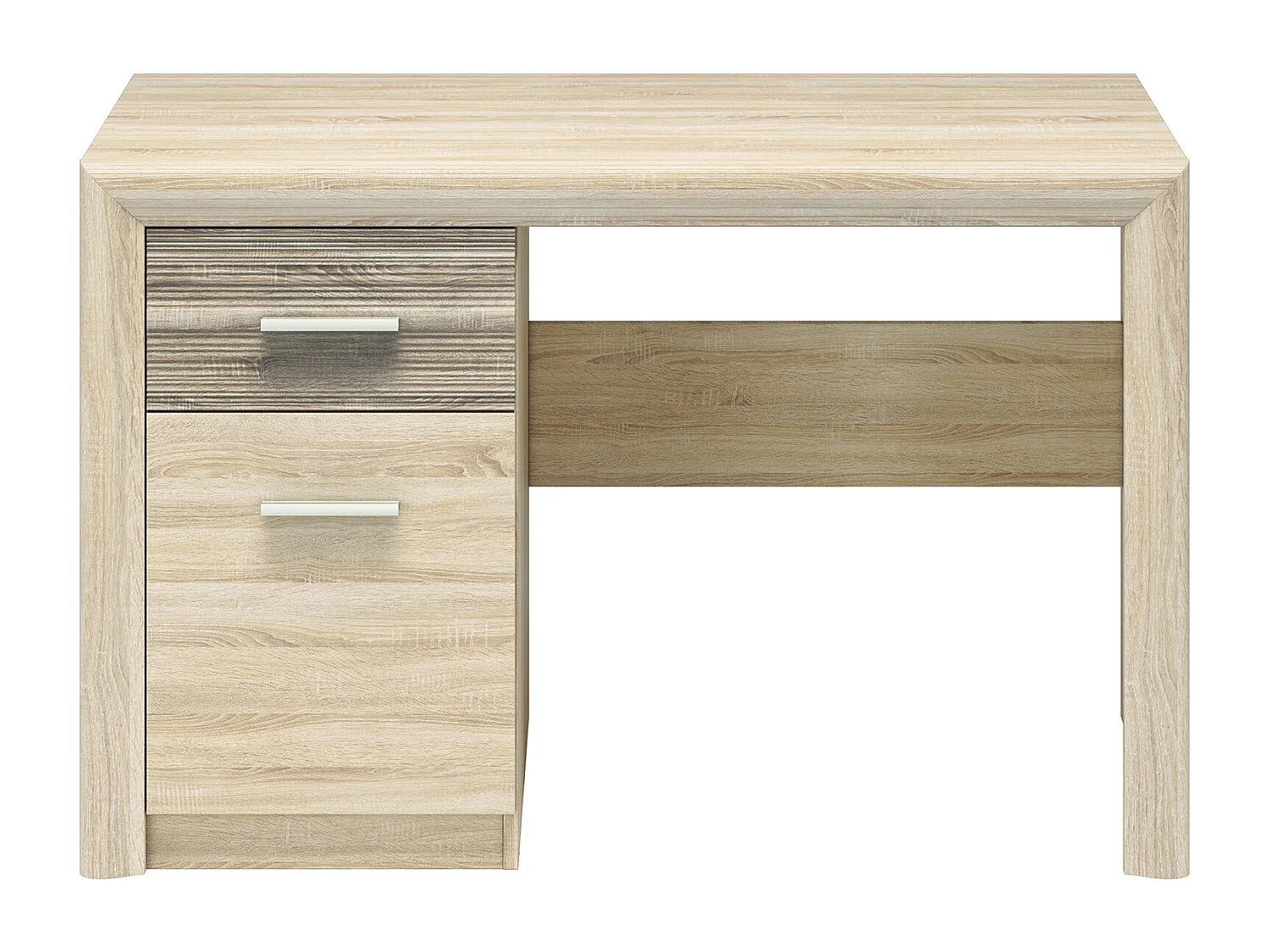 SCHREIBTISCH Castel Sonoma Eiche / Sonoma Eiche Trüffel 120 / 58 / 78cm