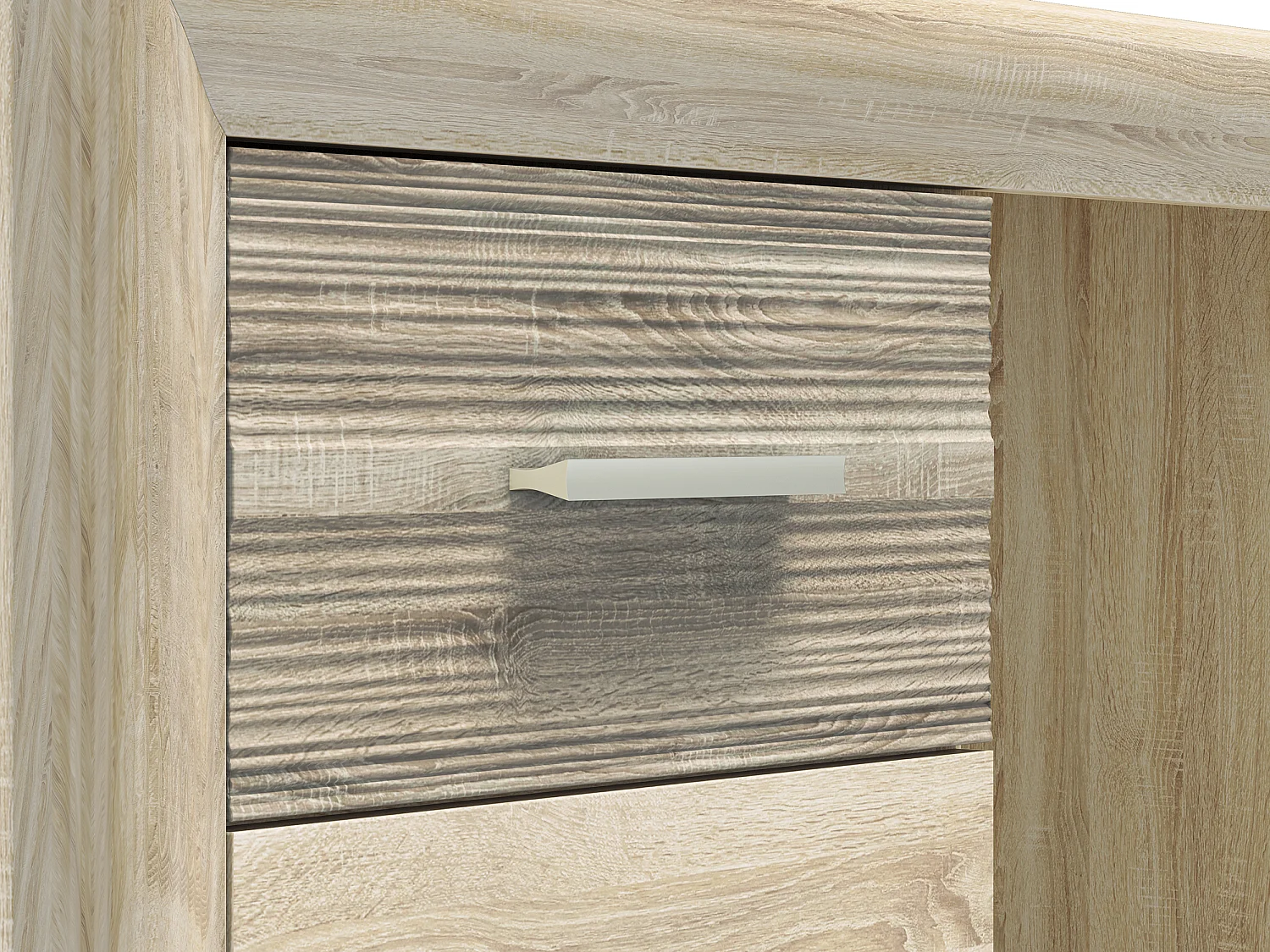 SCHREIBTISCH Castel Sonoma Eiche / Sonoma Eiche Trüffel 120 / 58 / 78cm