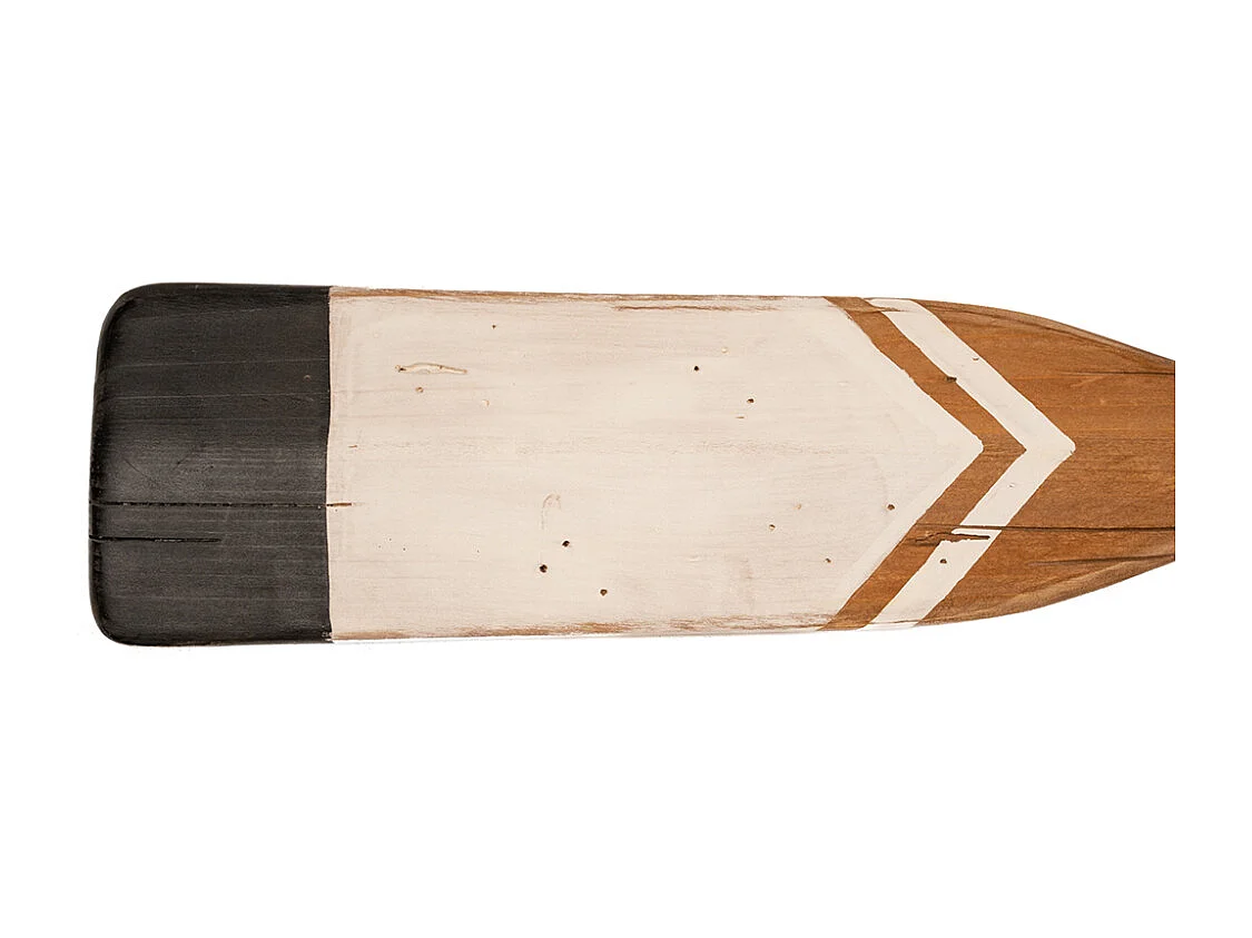 Patère rame en  bois peint