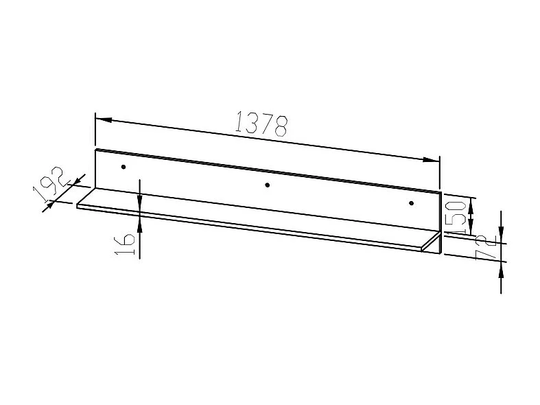 WANDREGAL Castel Sonoma Eiche hell / Sonoma Eiche Trüffel 92 / 21 / 24cm