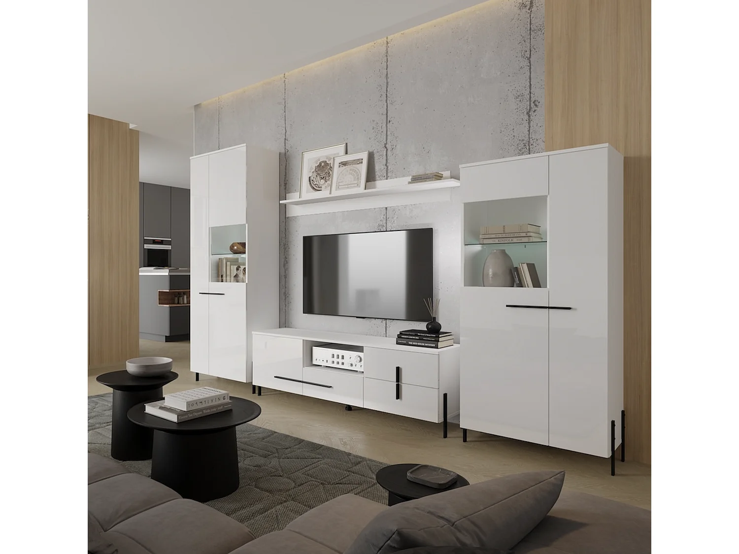 WOHNWAND Vigo 4-teilig