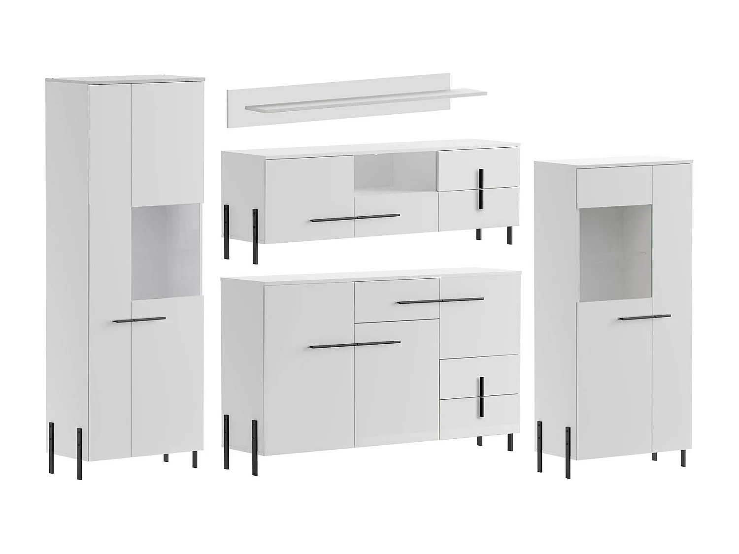 WOHNWAND Vigo 5-teilig