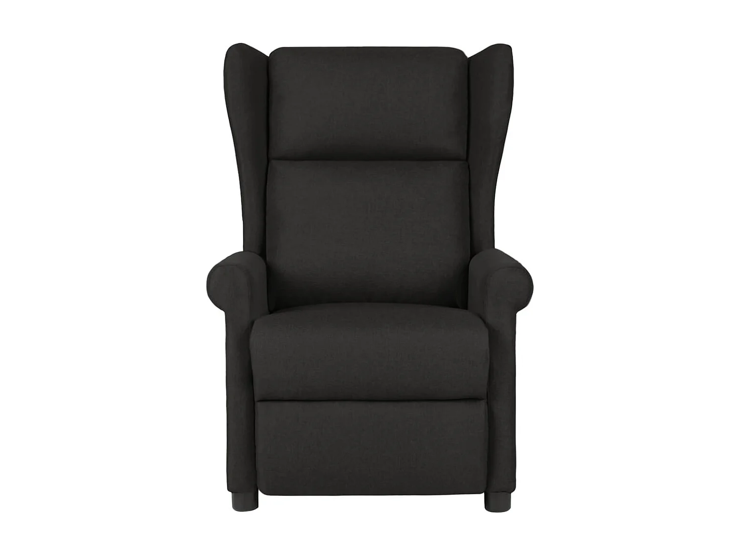 Fauteuil inclinable Noir Tissu
