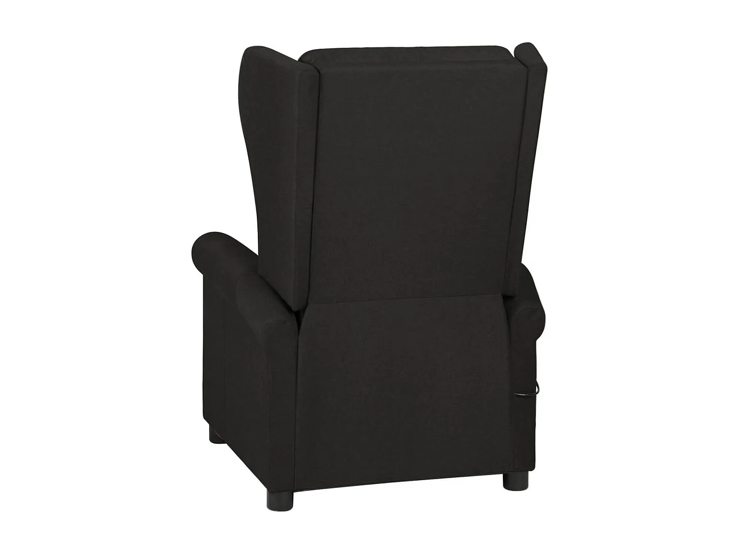 Fauteuil inclinable Noir Tissu