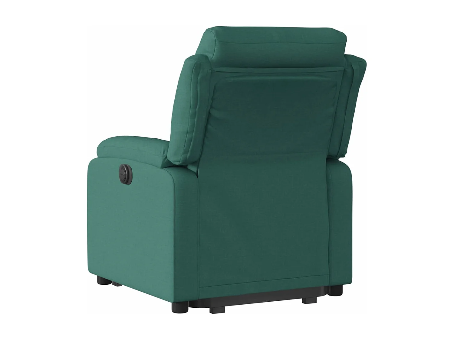 Fauteuil inclinable électrique vert foncé tissu