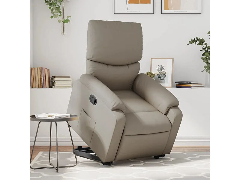Fauteuil inclinable Cappuccino Similicuir