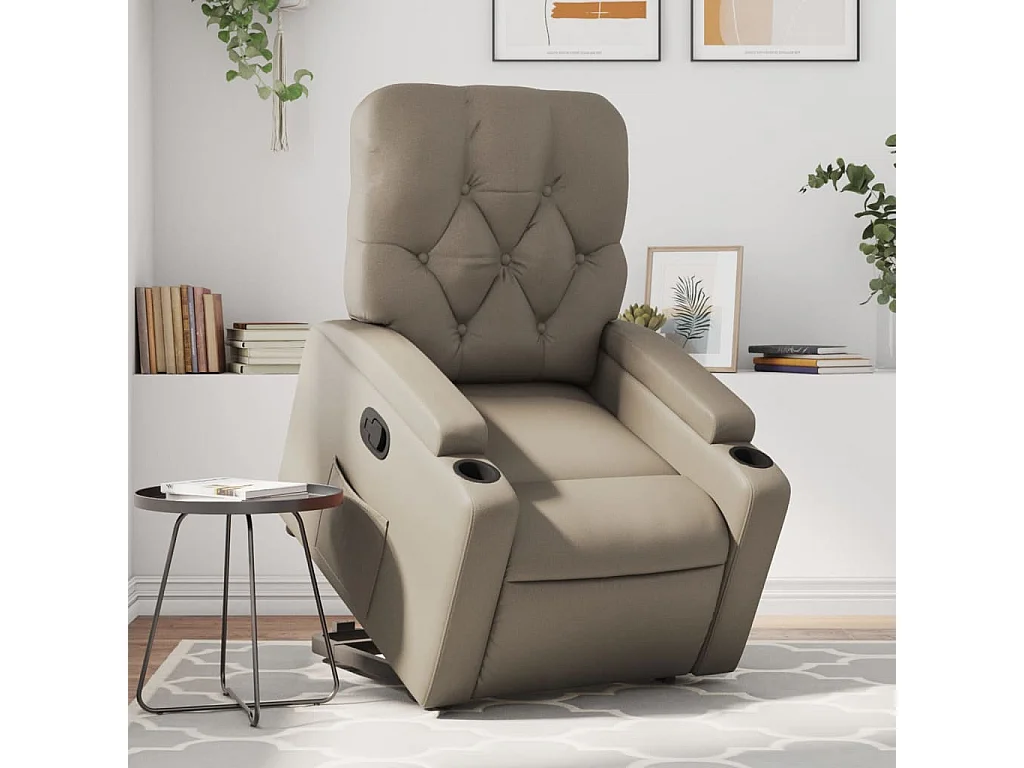 Fauteuil inclinable Cappuccino Similicuir