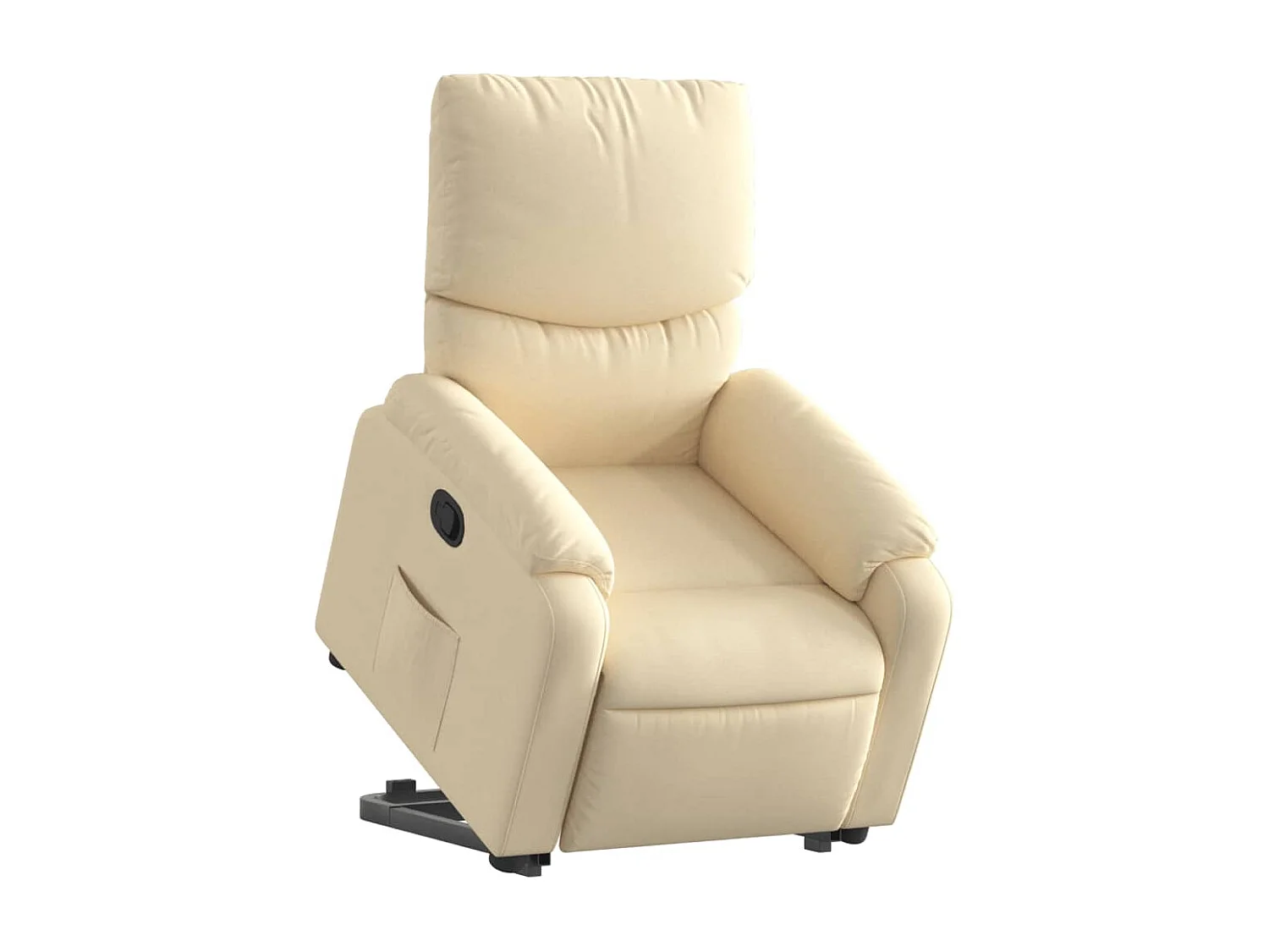 Fauteuil inclinable Crème Tissu