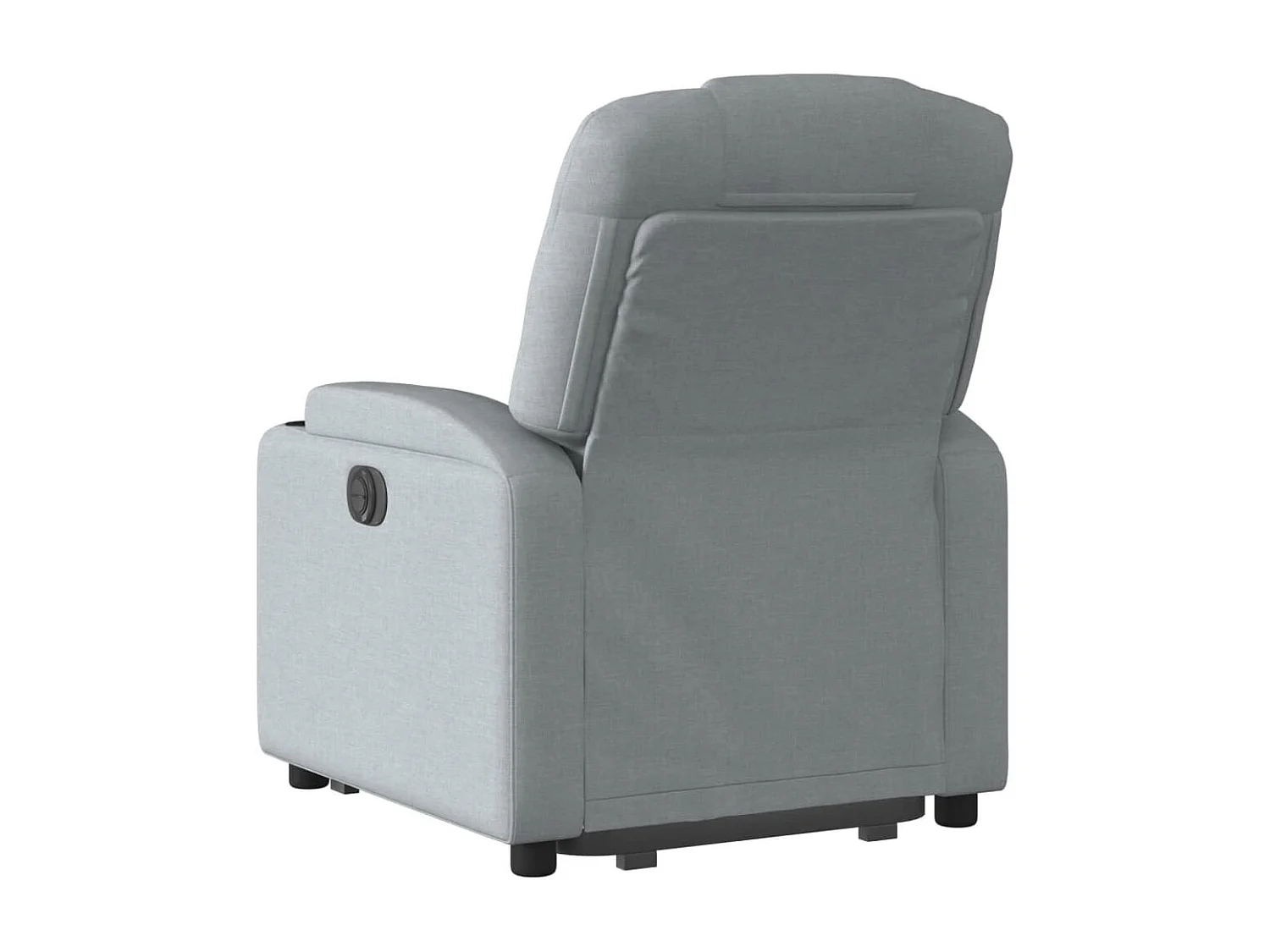 Fauteuil inclinable Gris clair Tissu