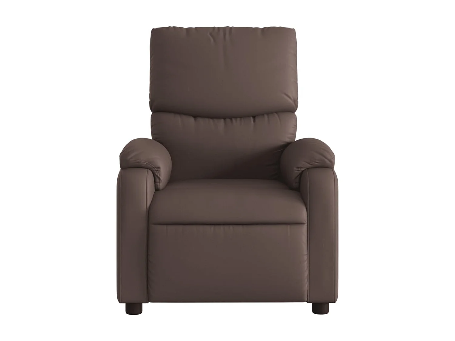 Fauteuil inclinable électrique Marron Similicuir