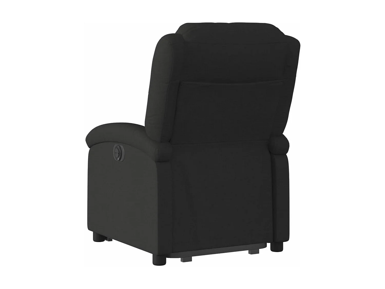 Fauteuil inclinable noir tissu
