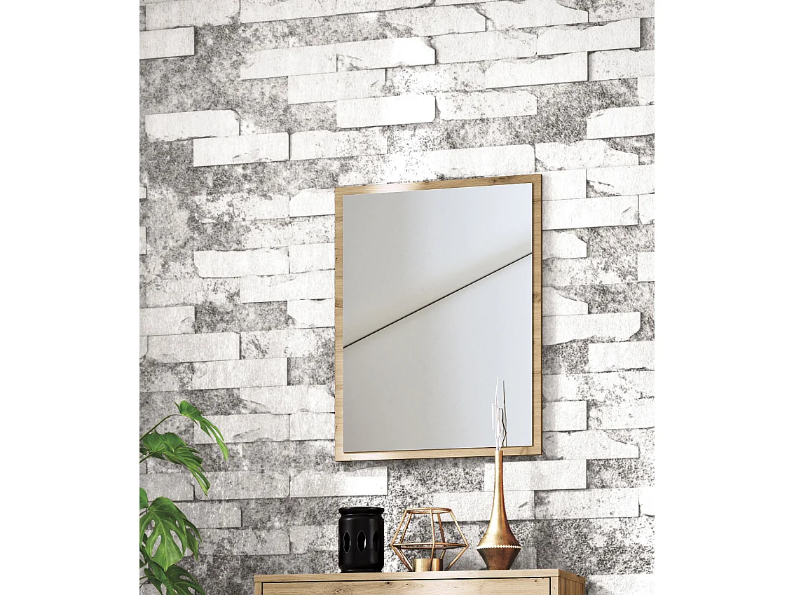 SPIEGEL Nevio Artisan Eiche 50 / 2 / 56cm