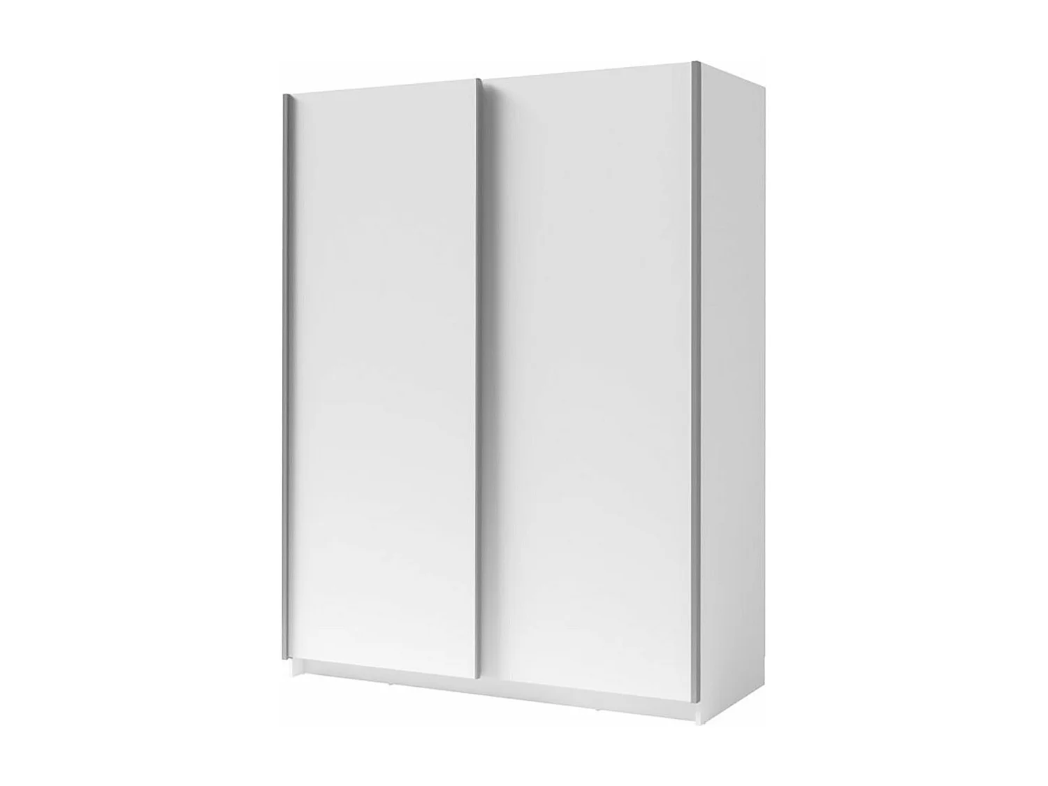 SCHWEBETÜRENSCHRANK Gozo Weiß 180 / 62 / 198cm