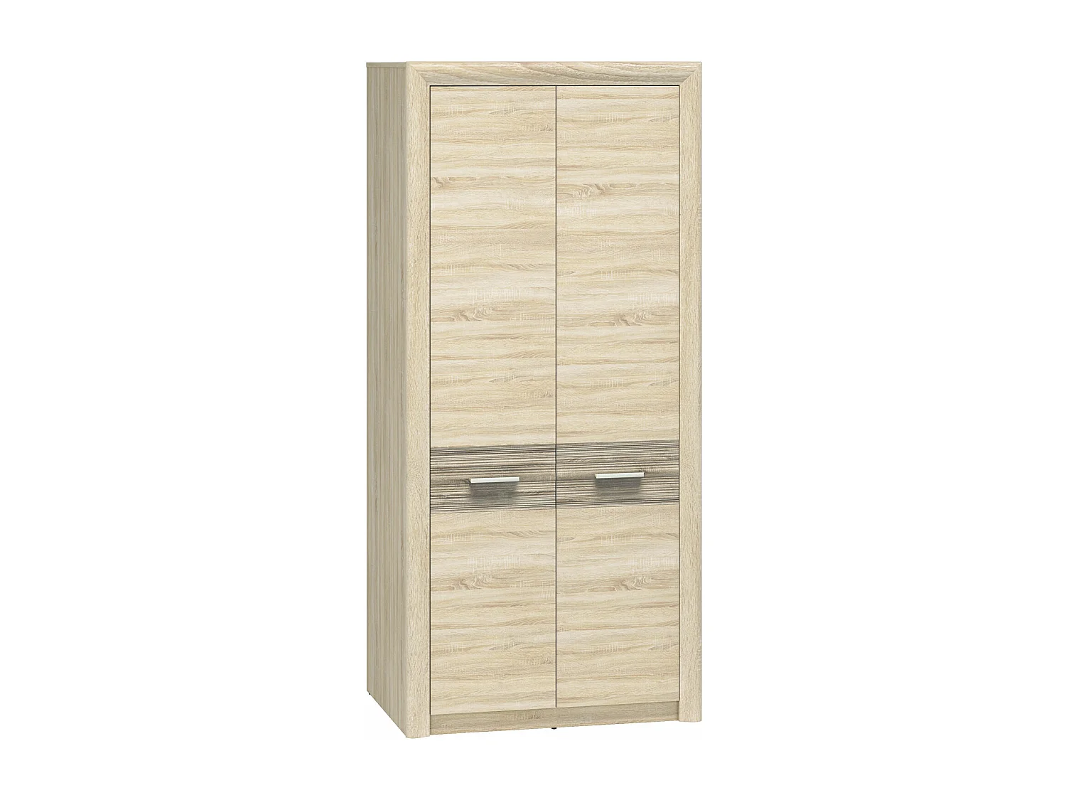 KLEIDERSCHRANK Castel Sonoma Eiche / Sonoma EIche Trüffel 92 / 66 / 201cm