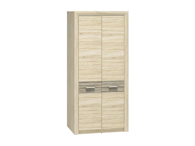 KLEIDERSCHRANK Castel Sonoma Eiche / Sonoma EIche Trüffel 92 / 66 / 201cm