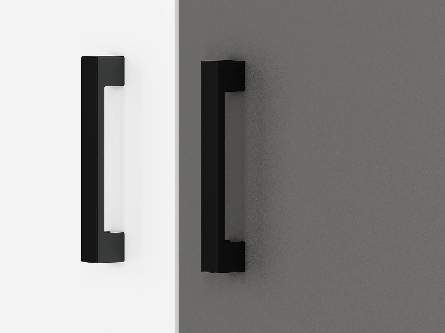 KLEIDERSCHRANK Fini Artisan Eiche / weiß / anthrazit 80 / 53 / 191cm